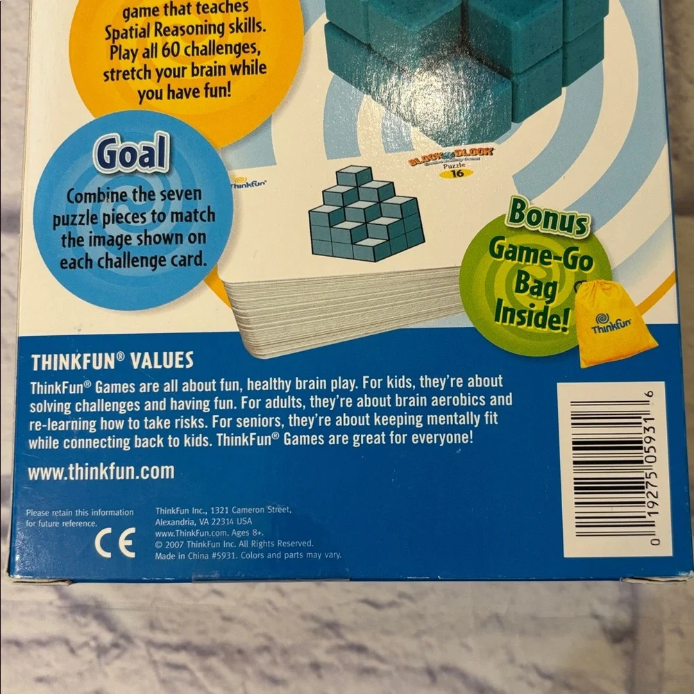 Thinkfun block by